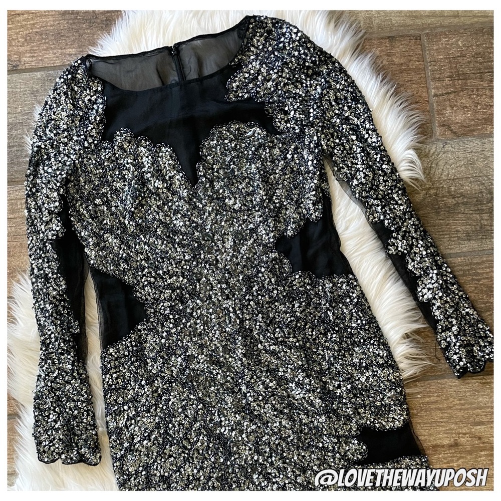 Basix Black Label Beaded Dress